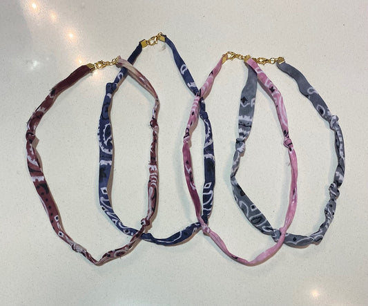 Bandana Necklaces- Assorted