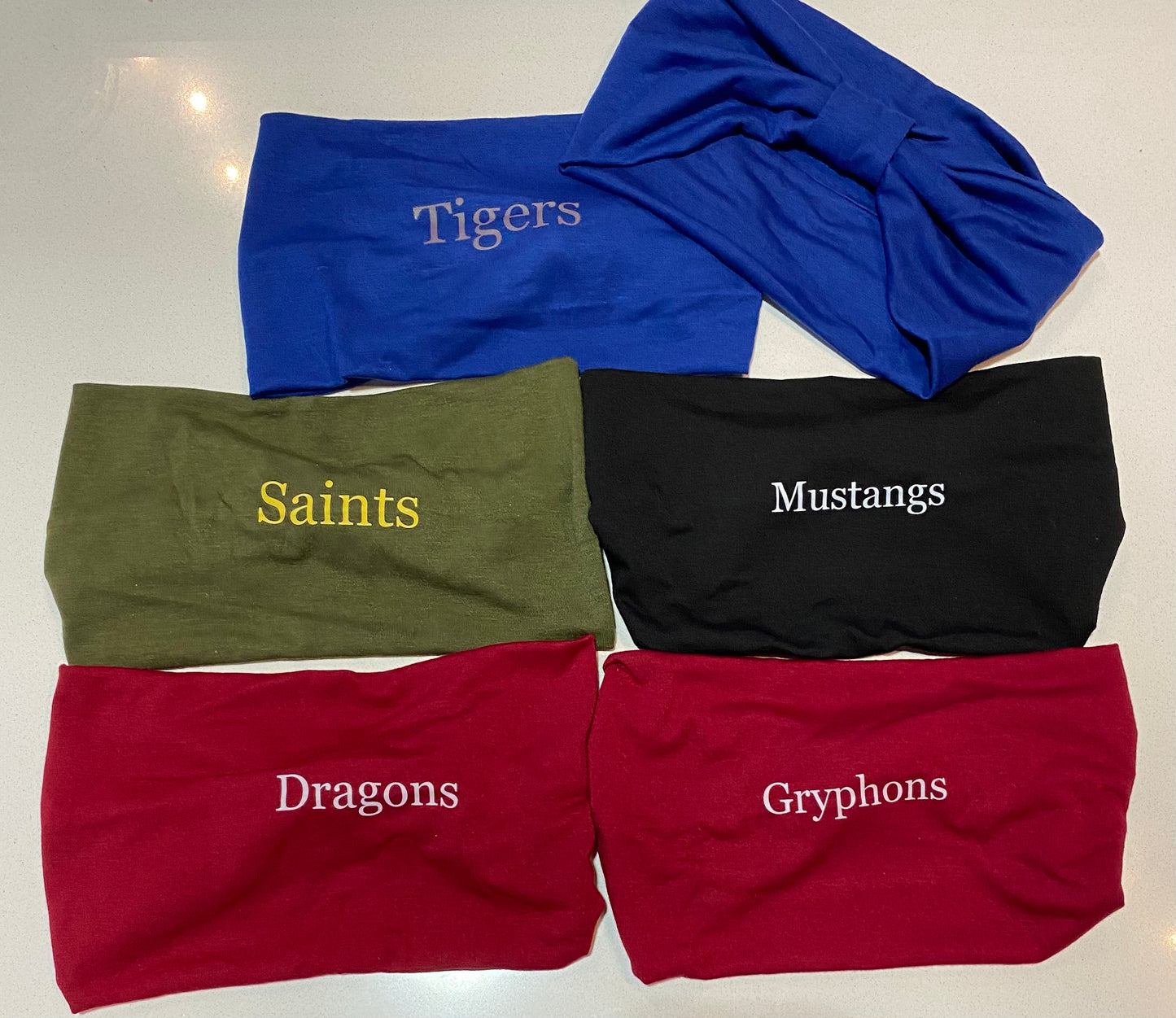 Custom School Headwraps- Assorted