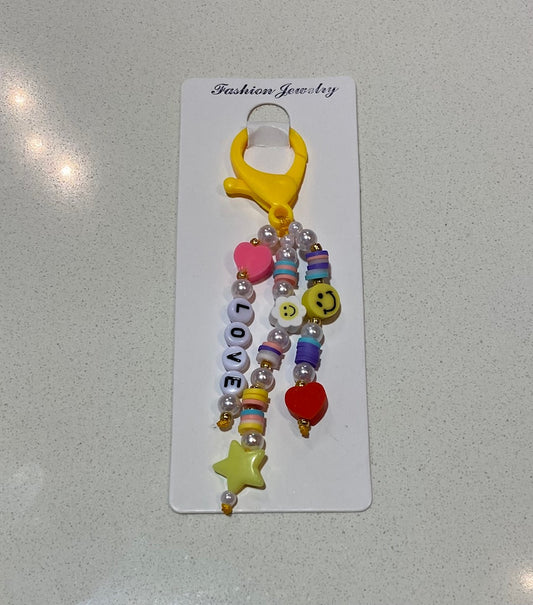 Fun Beaded Keychain