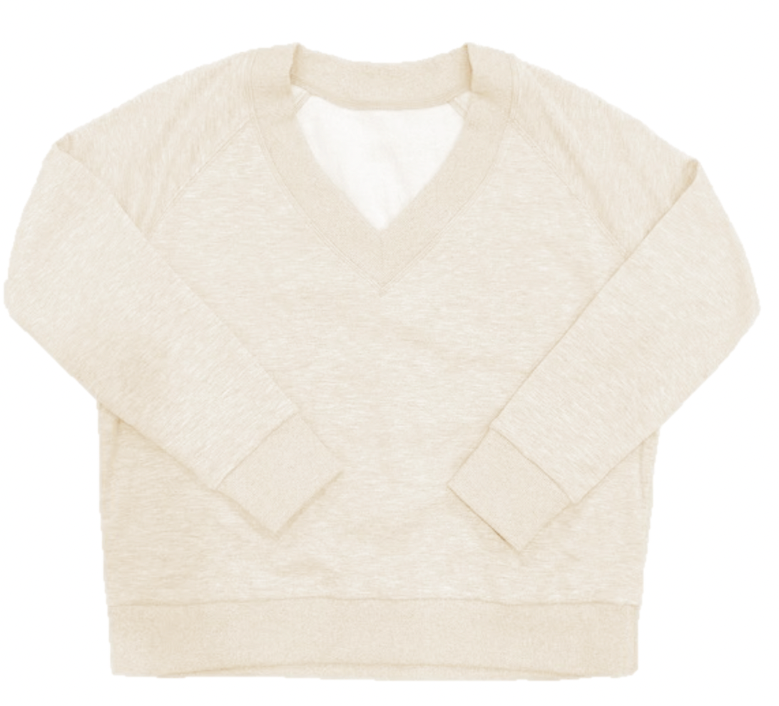 Sugar Cloud V Neck Sweatshirt