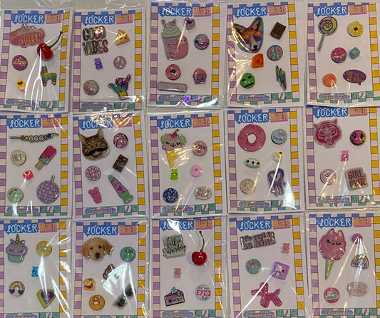 Locker Magnet Set- Assorted