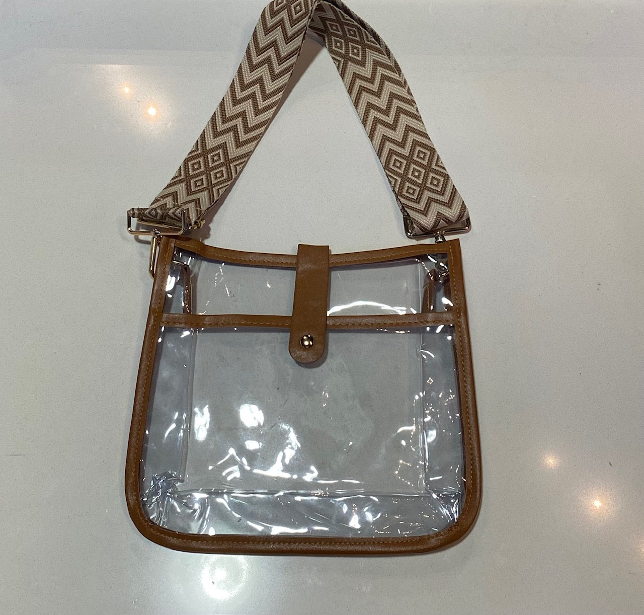 Clear Shoulder Purse- Assorted Styles