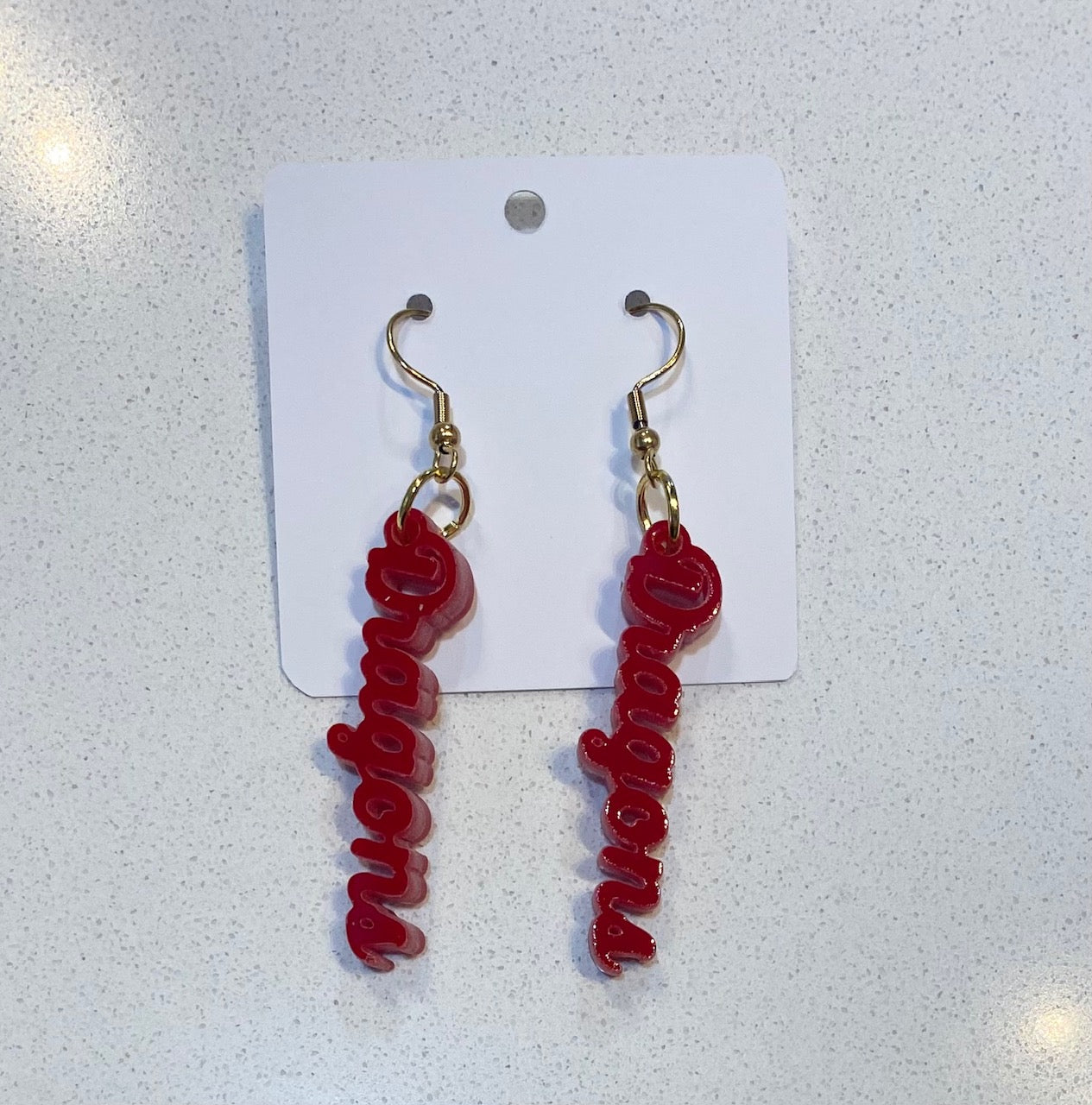 Dragon Dangle Earrings