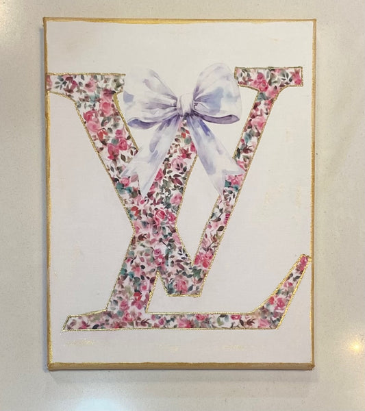LV Custom Canvas Art