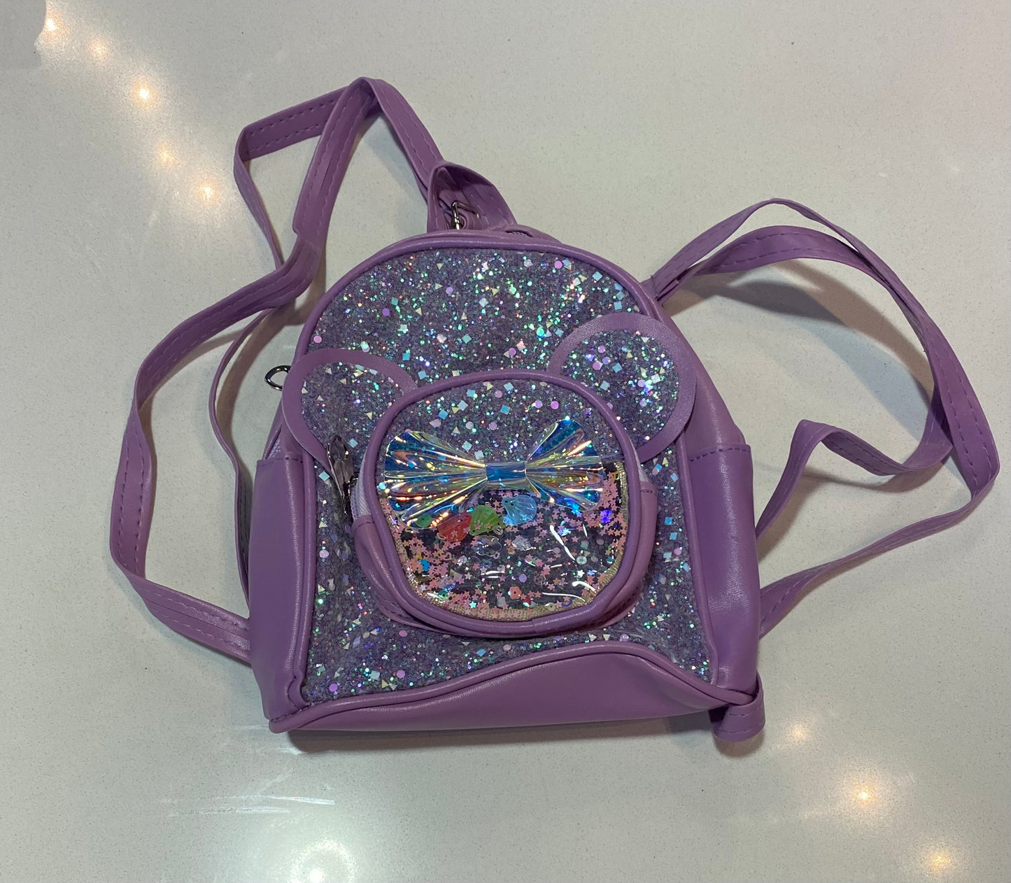 Minnie Glitter Shaker Backpack