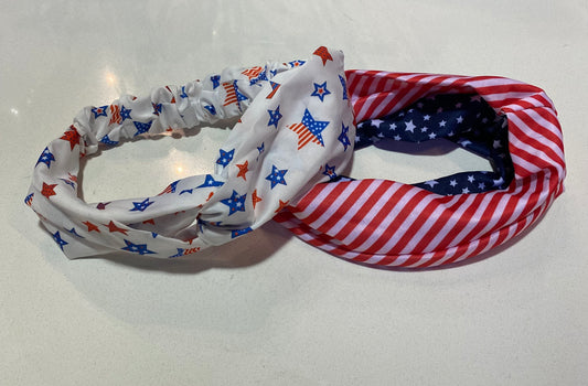 Patriotic Head Wraps- Assorted