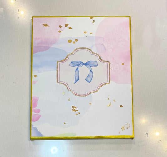 Bow Custom Canvas Art