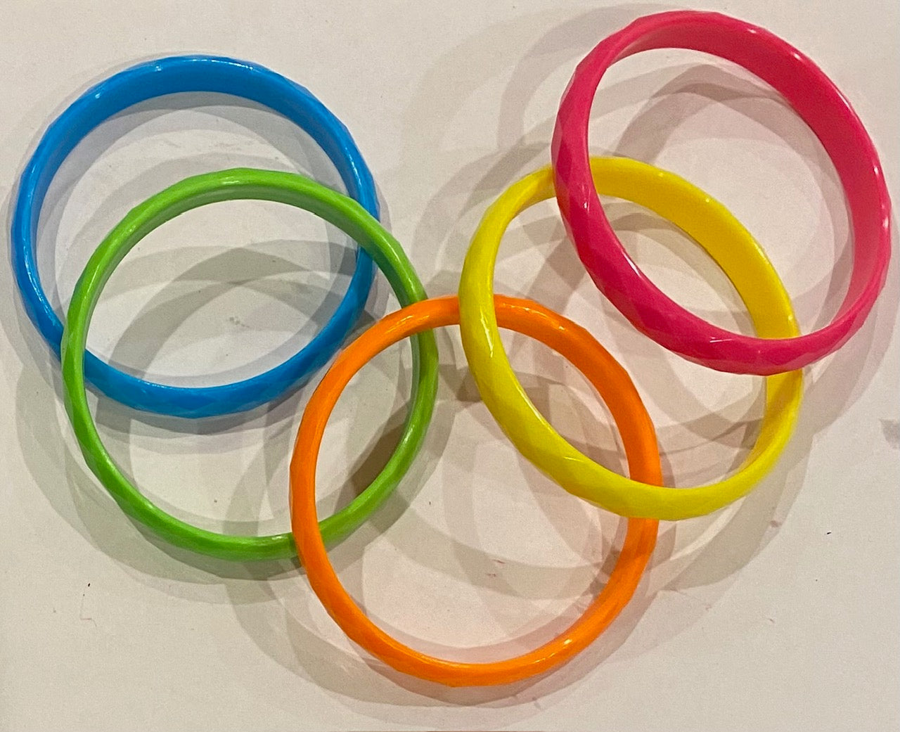 Colorful Acrylic Bracelets