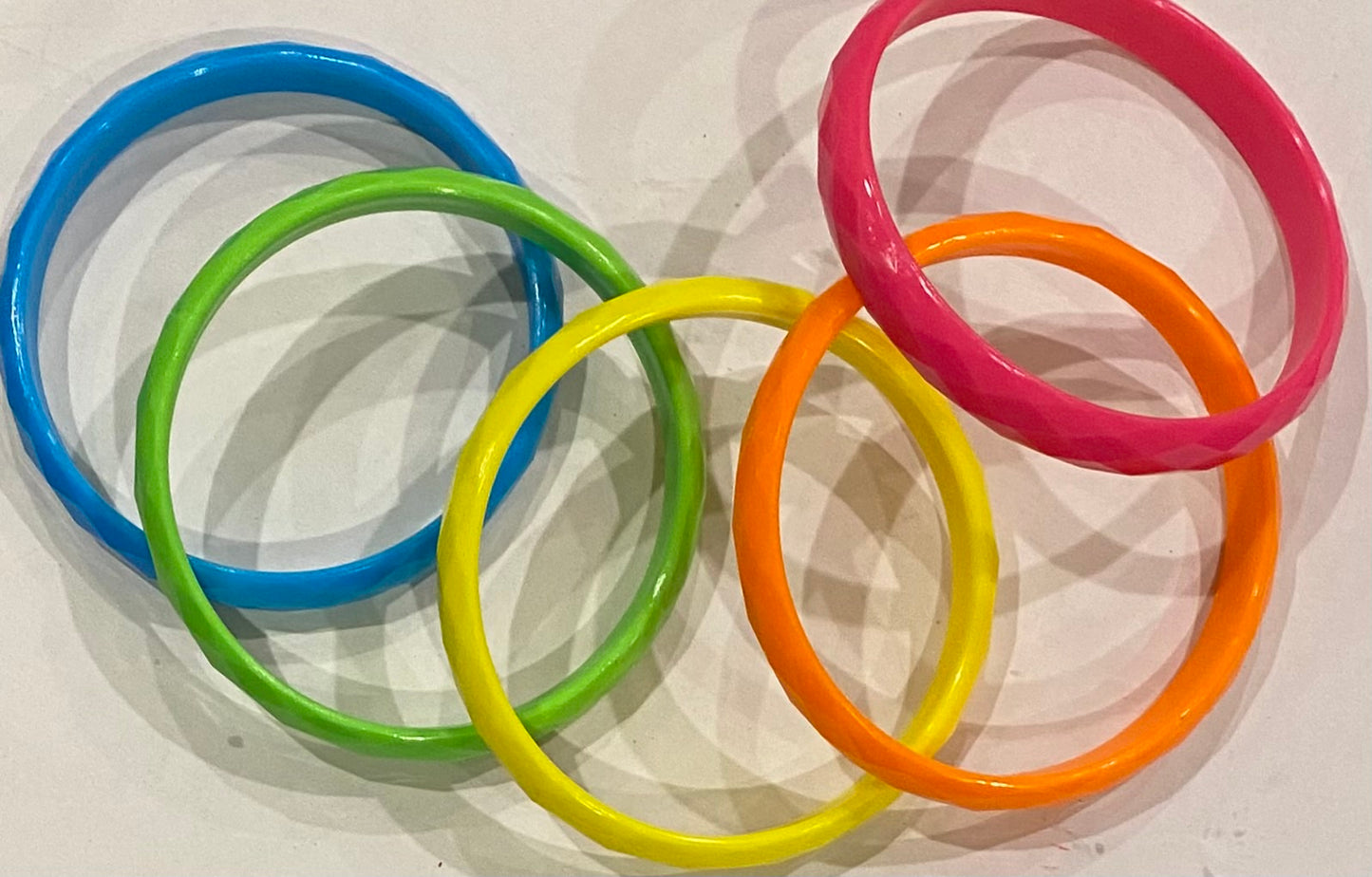 Colorful Acrylic Bracelets