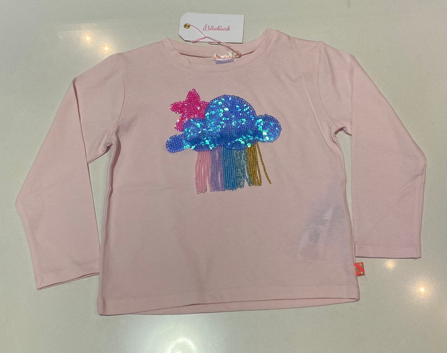 Billieblush Cloud Graphic Long Sleeve