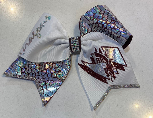 Custom Dragons Hair Bows-Assorted