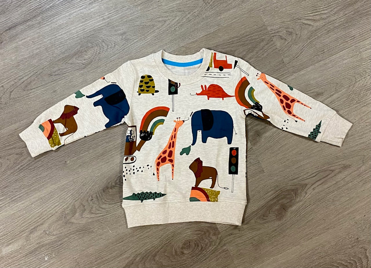 Boy Animal Sweatshirt