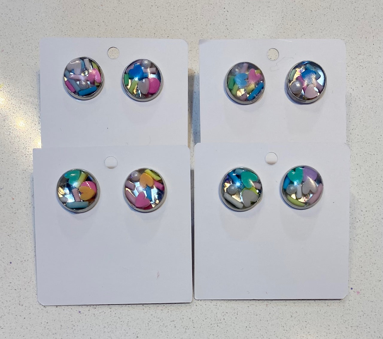 Heart Sprinkle Earrings