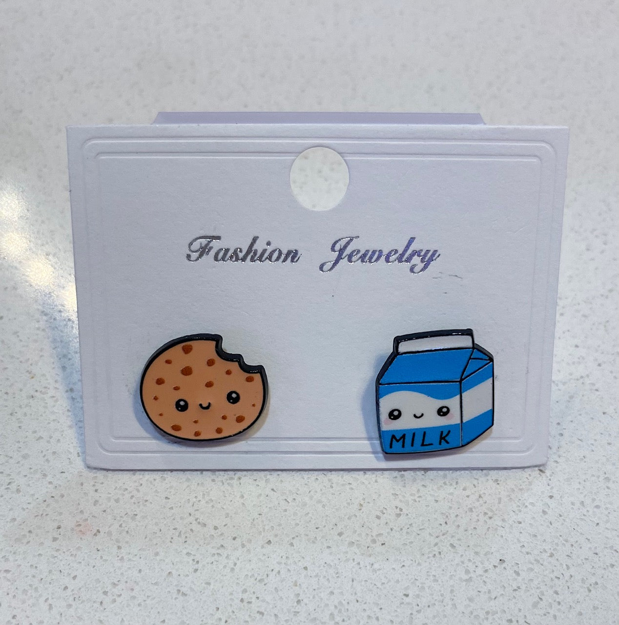 Cookies & Milk Stud Earrings