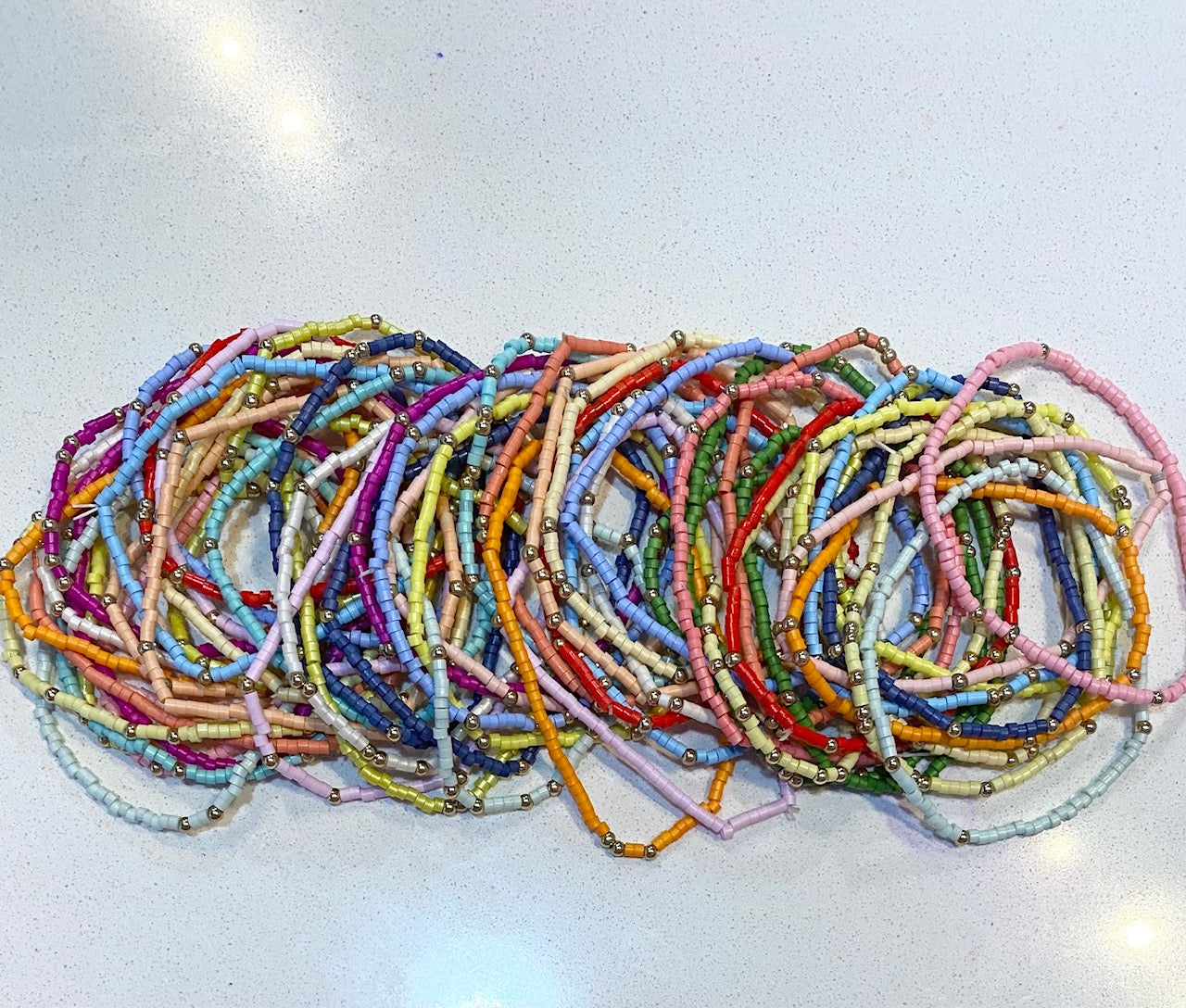 Glass Beaded Bracelets- Assorted