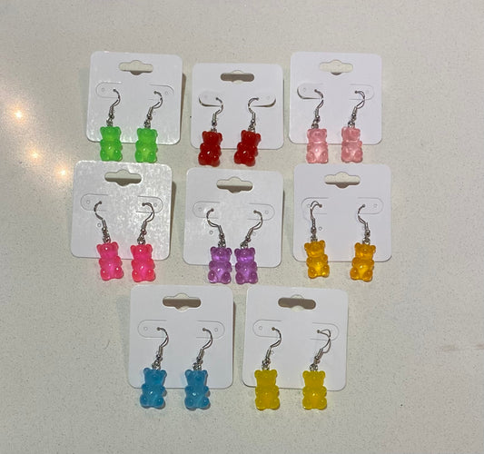 Gummy Bear Dangle Earrings
