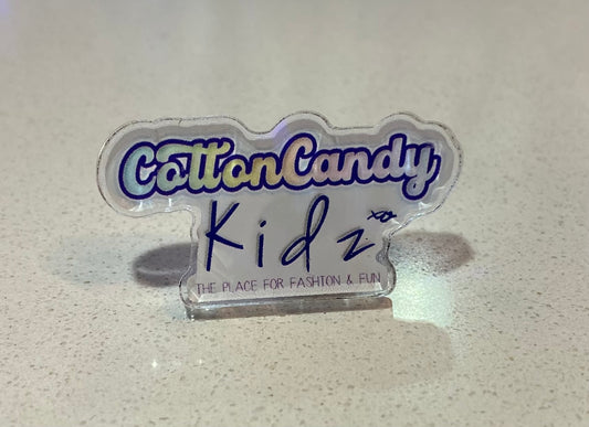 Cotton Candy Kidz Logo Pin