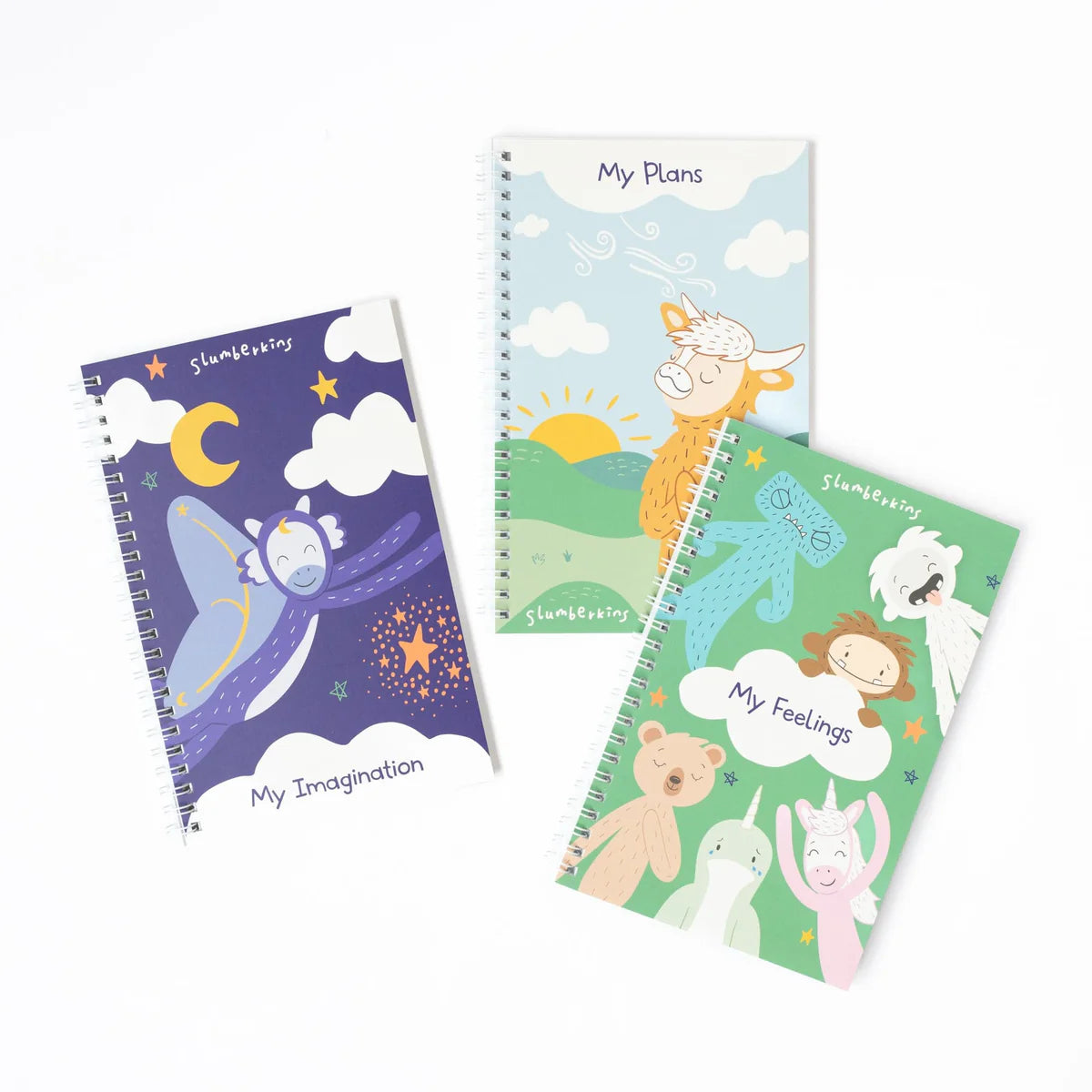 Slumberkins- Spiral Notebook Set