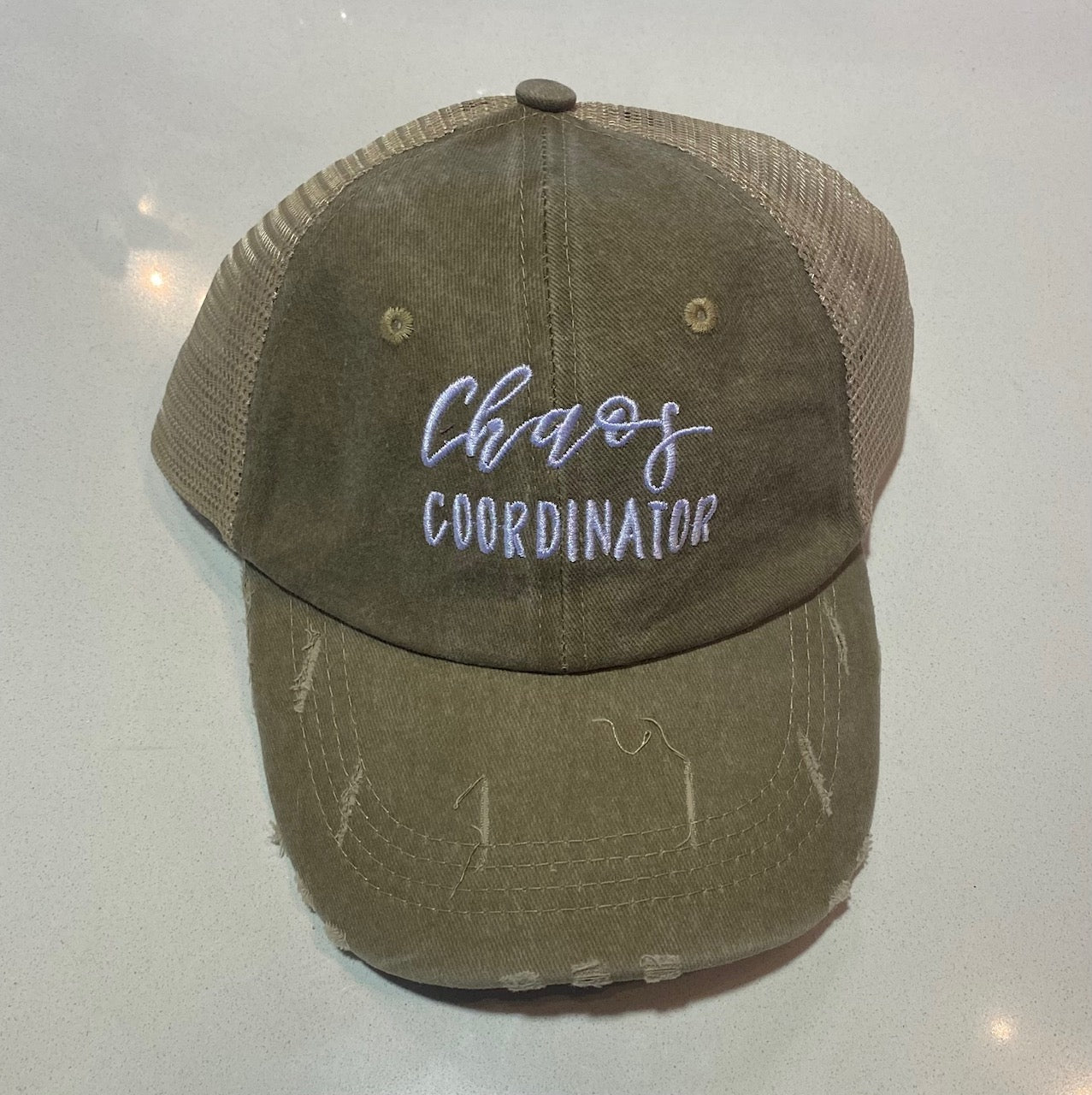 Chaos Coordinator Embroidered Cap