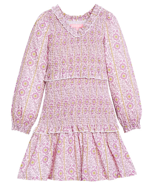 Indie Dress- Verbier Vines Violet