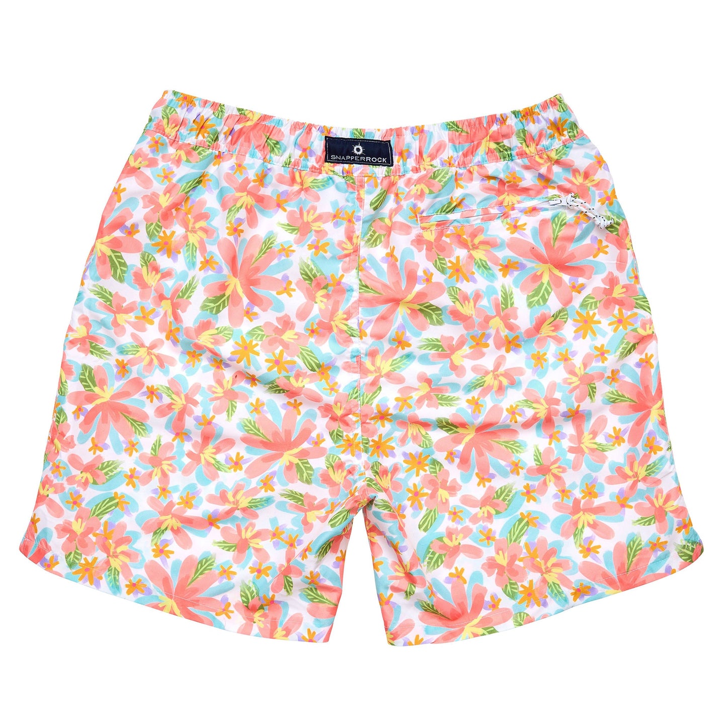 Mens Hawaiian Luau Sustainable Swim Short