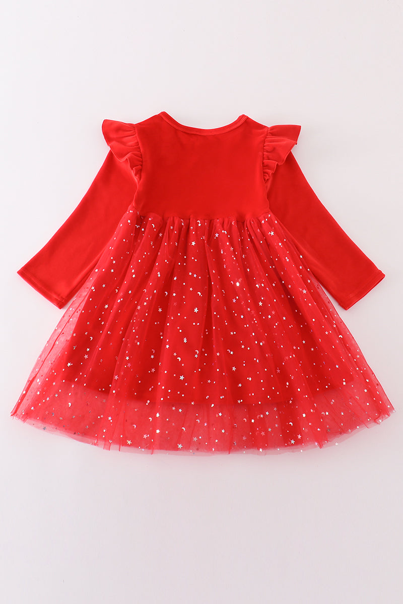 Red Velvet Tutu Dress