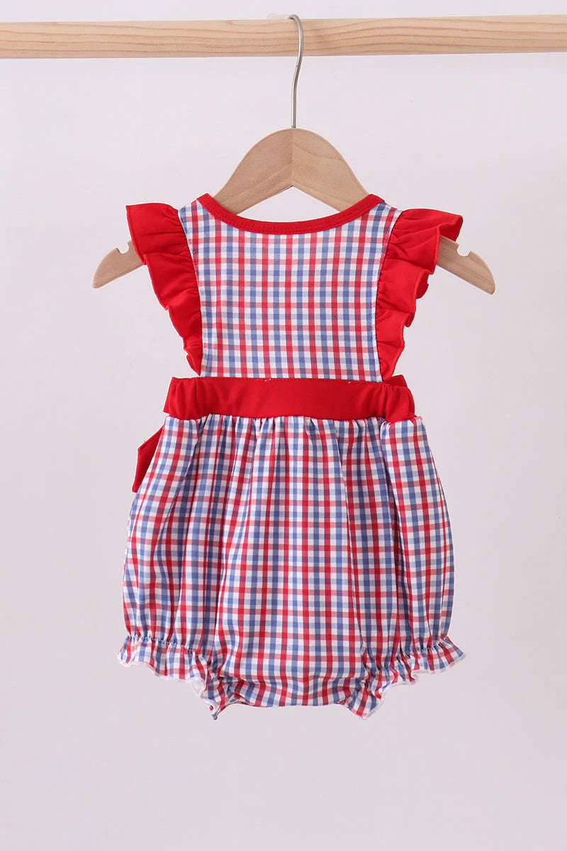 Hotty Toddy Smocked Bubble