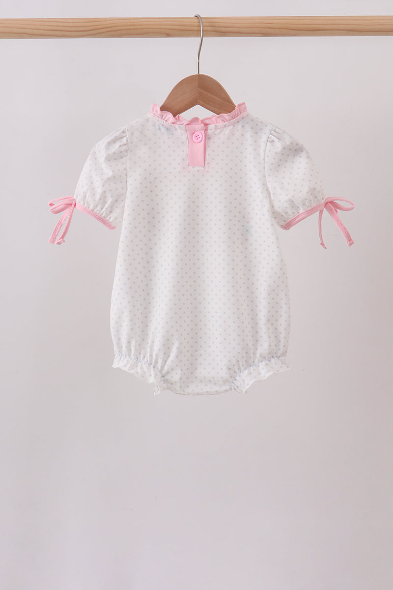 Pink Carnival Embroidered Bubble