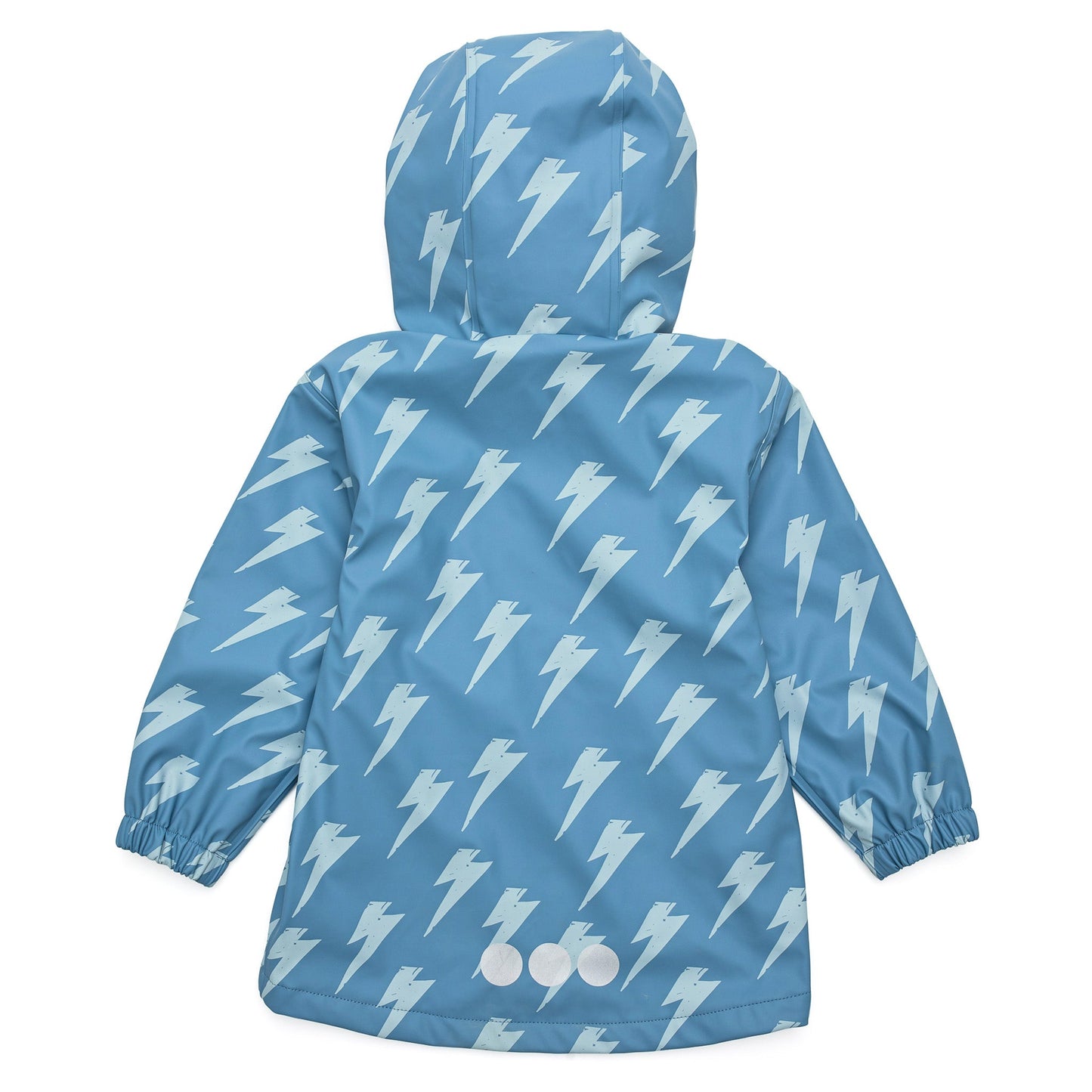 Lightning Bolt Recycled Waterproof Raincoat