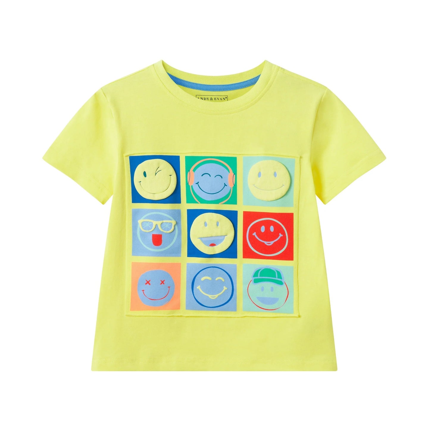 Yellow Smiley Graphic Tee