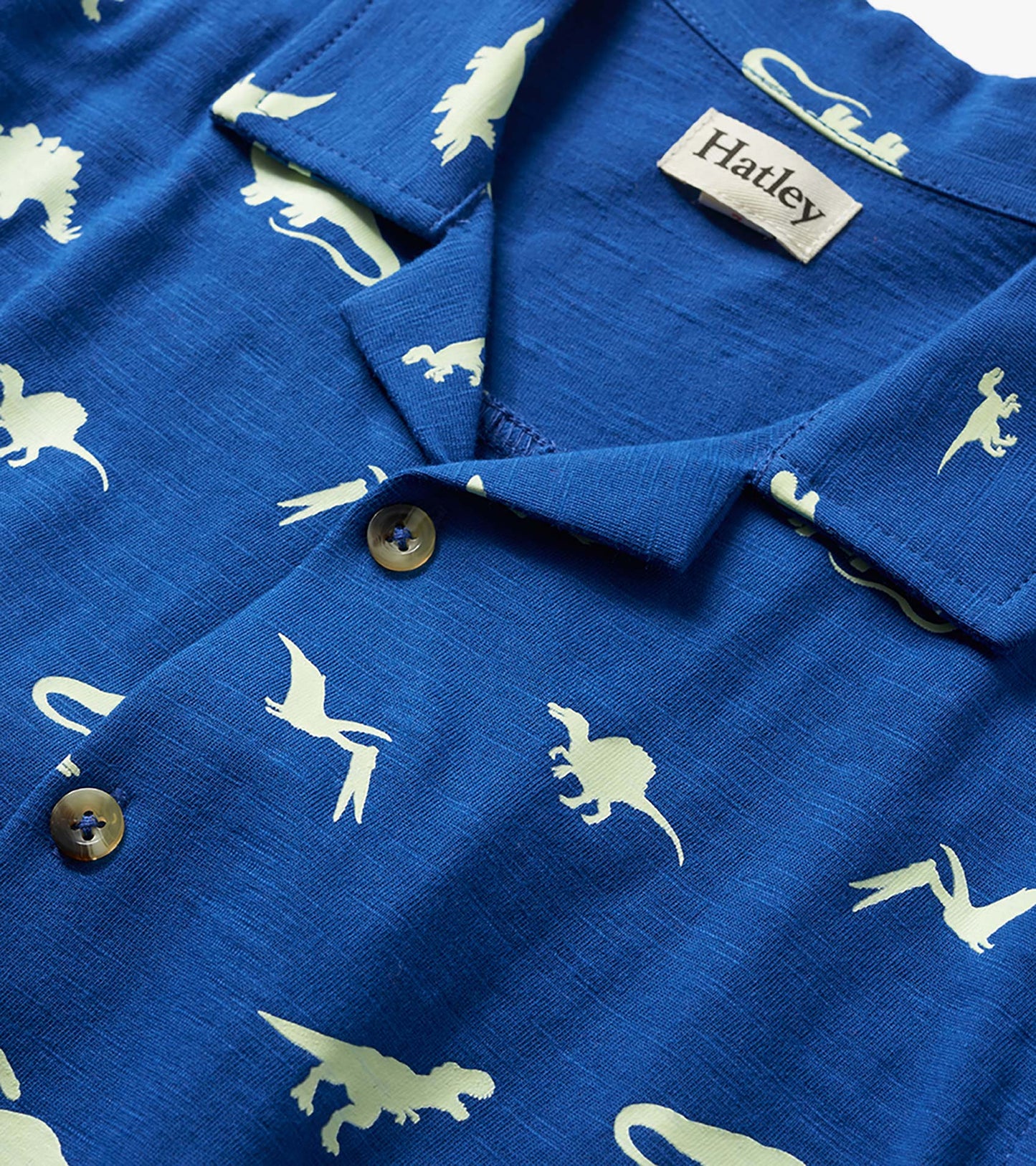 Glow In the Dark Dinos Button Down