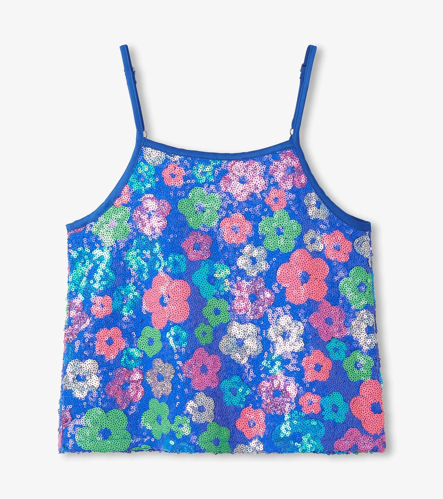 Party Flowers Sequin Tank