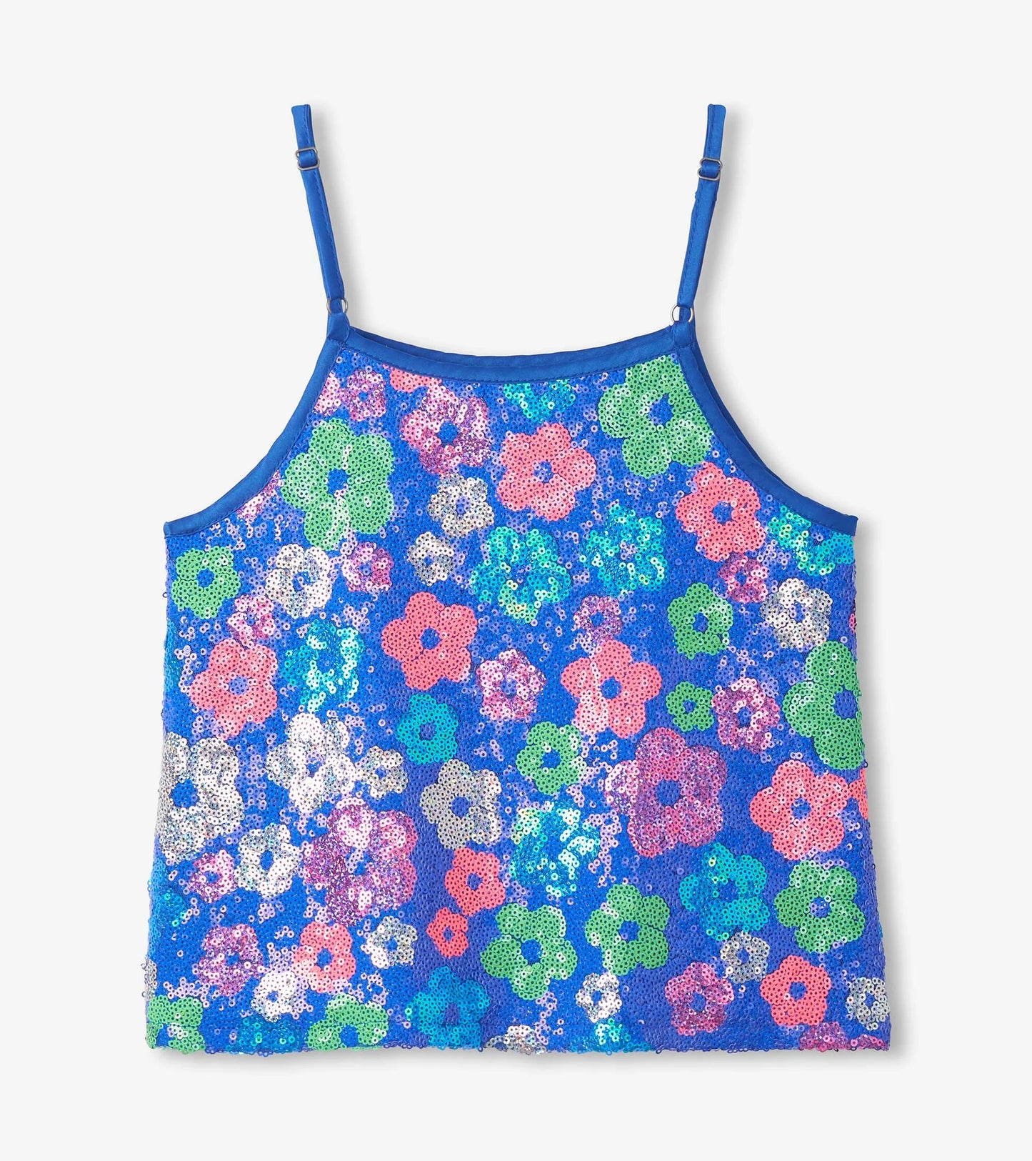 Party Flowers Sequin Tank