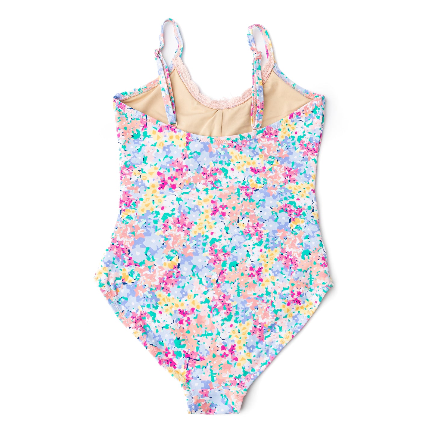 Spring Blooms Monokini One Piece Swimsuit