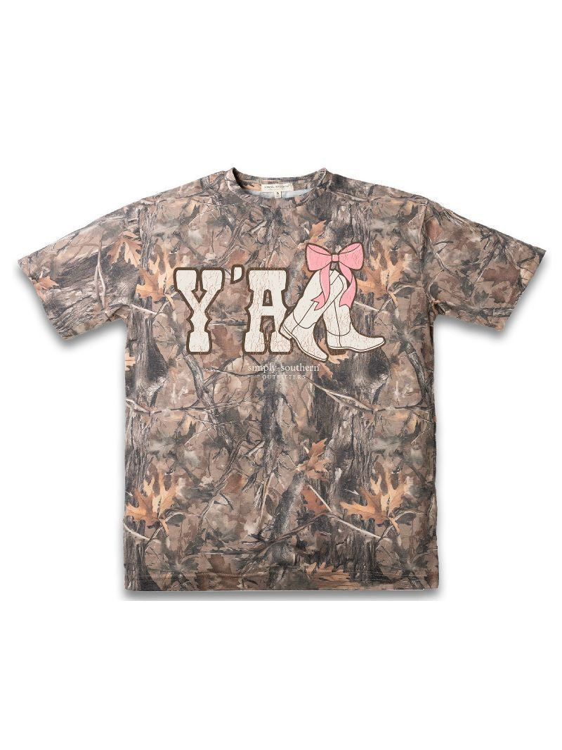 Simply Southern- Yall Camo Tee