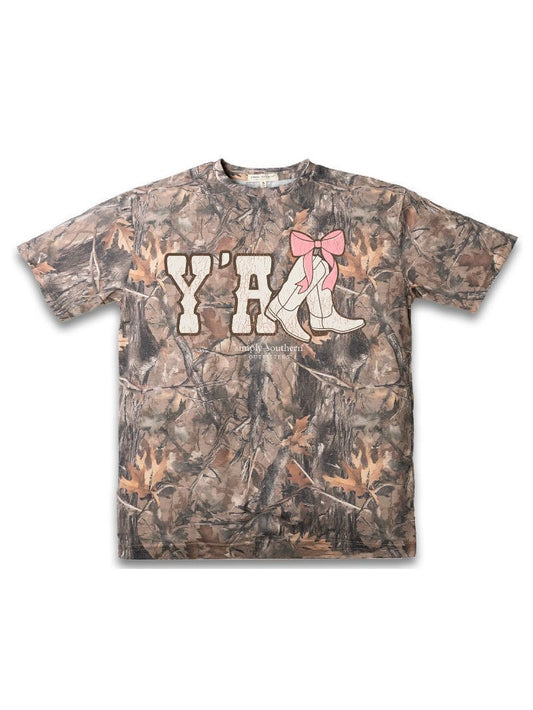 Simply Southern- Yall Camo Tee