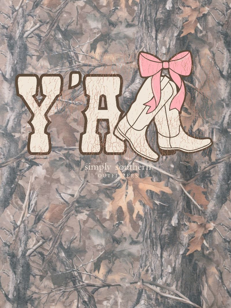 Simply Southern- Yall Camo Tee