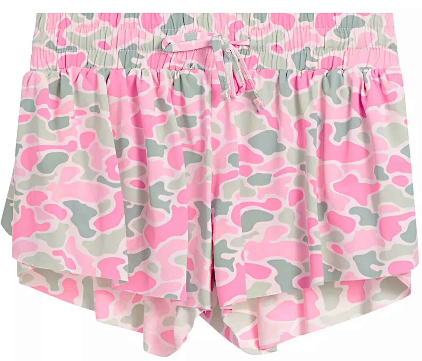 Pink Camo Fly Away Shorts