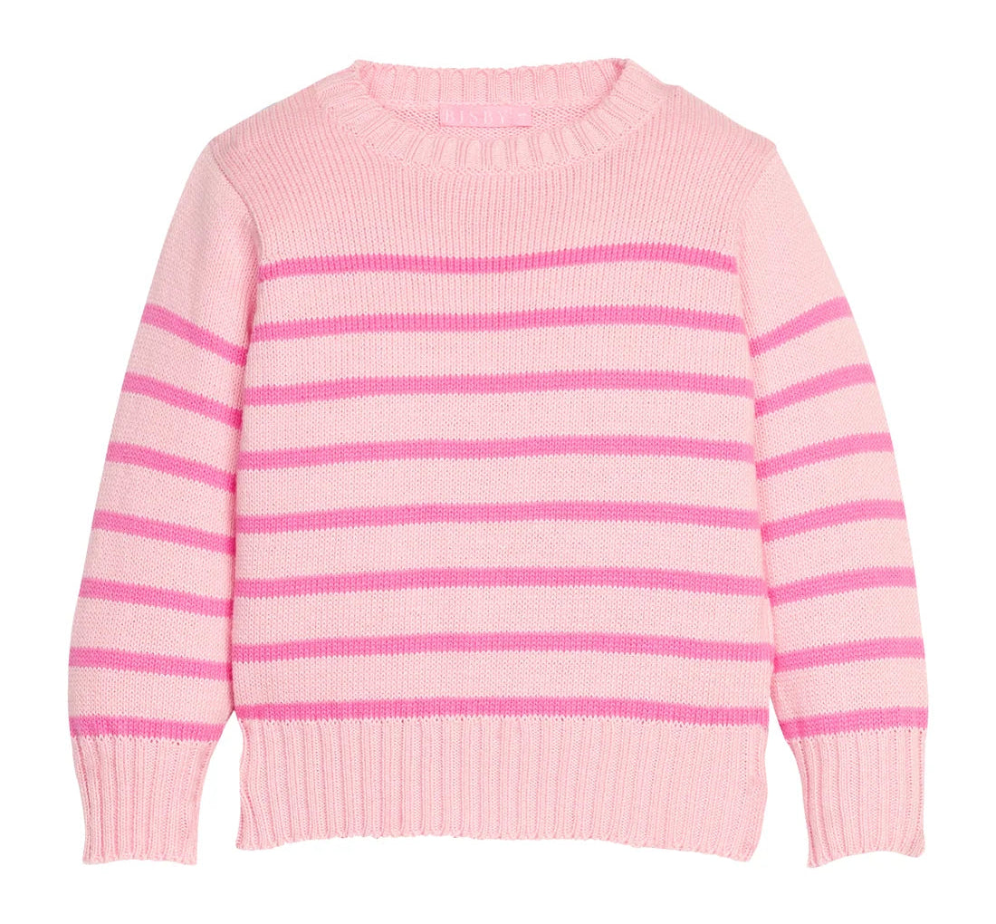 Pink Striped Sweater