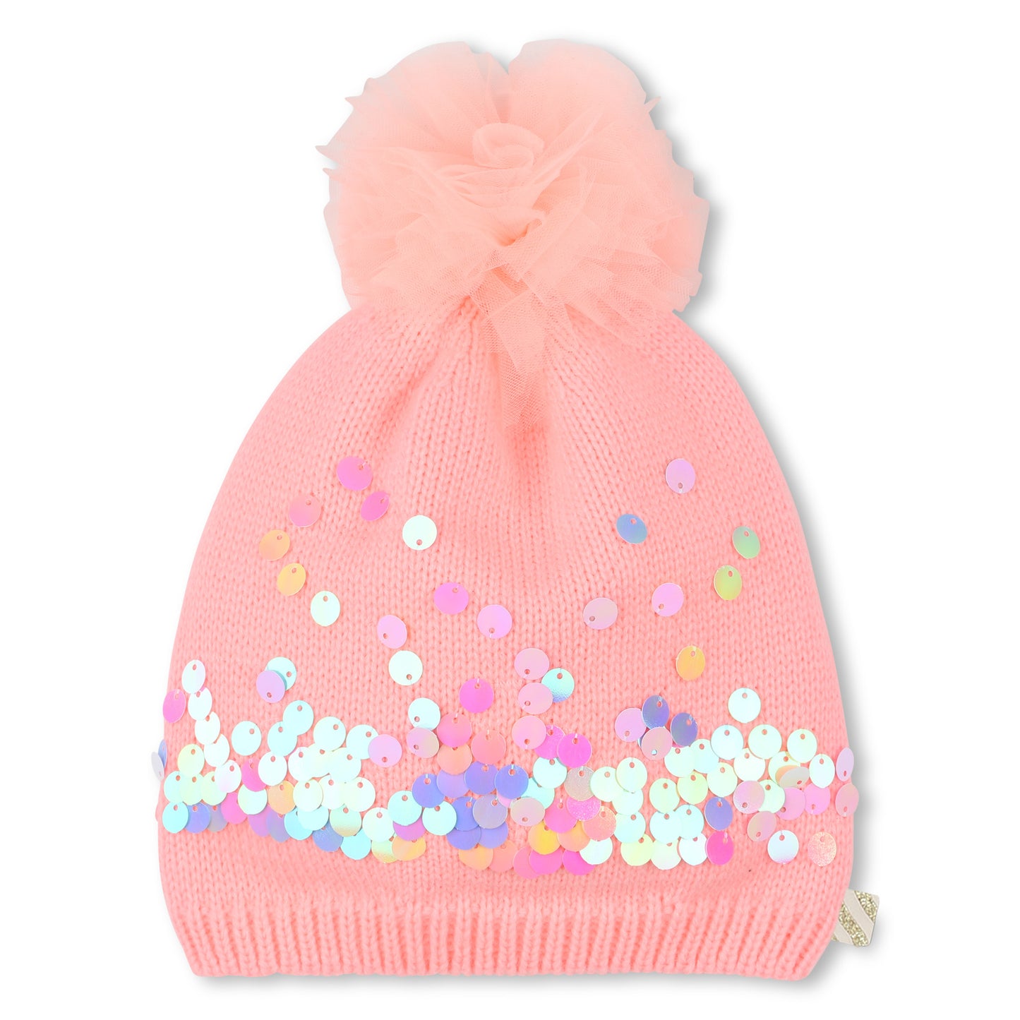 Billieblush Sequin Pink Beanie
