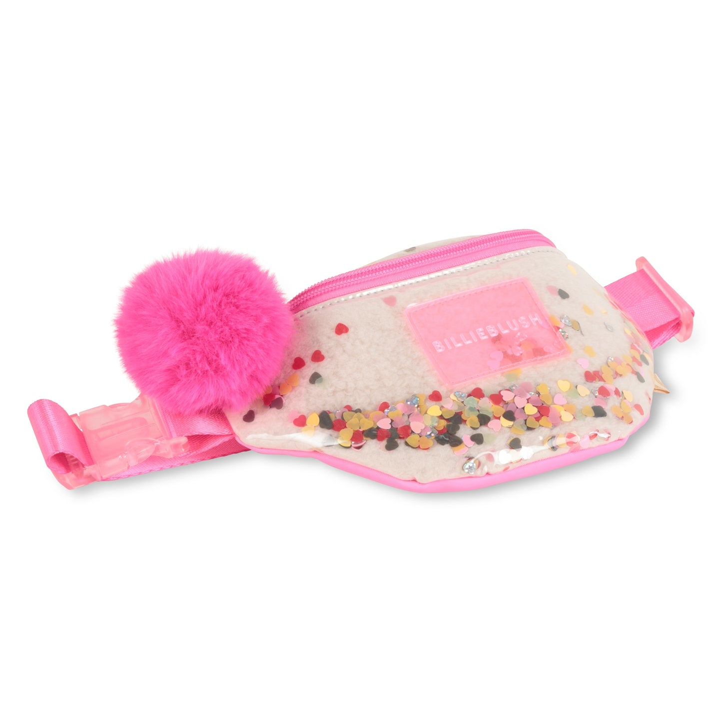 Billieblush Clear Glitter Fanny Pack