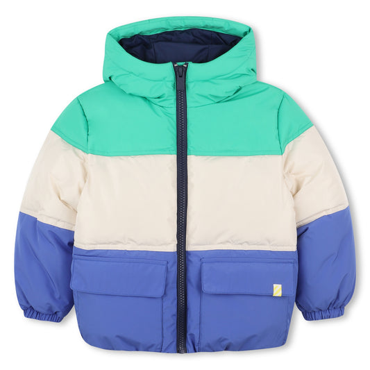 Boys Colorblock Puffer Jacket