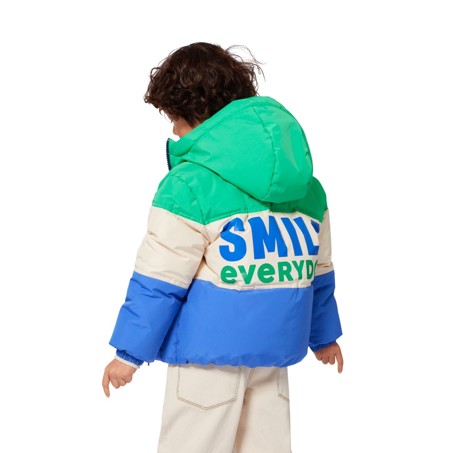Boys Colorblock Puffer Jacket