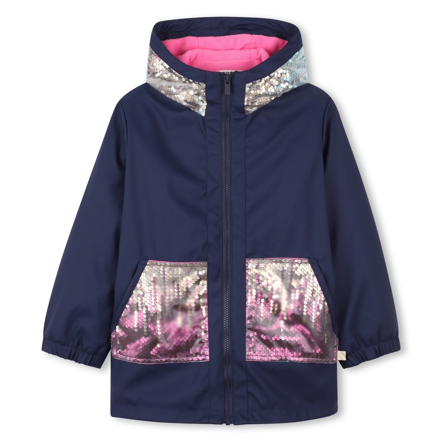 Billieblush Sequin Pocket Rain Coat