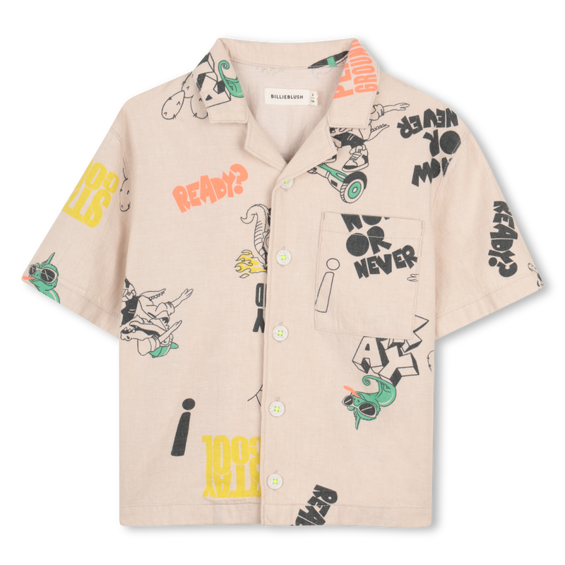 Billieblush All Over Print Button Down