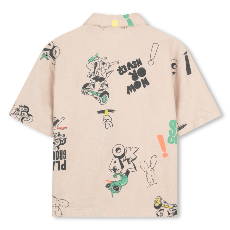 Billieblush All Over Print Button Down
