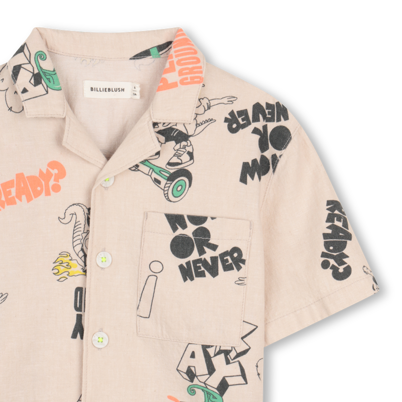 Billieblush All Over Print Button Down