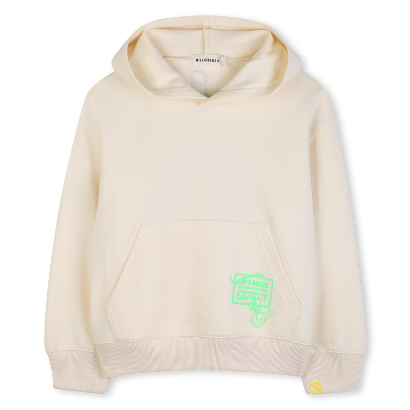 Graphic Back Hooded Sweatshirt