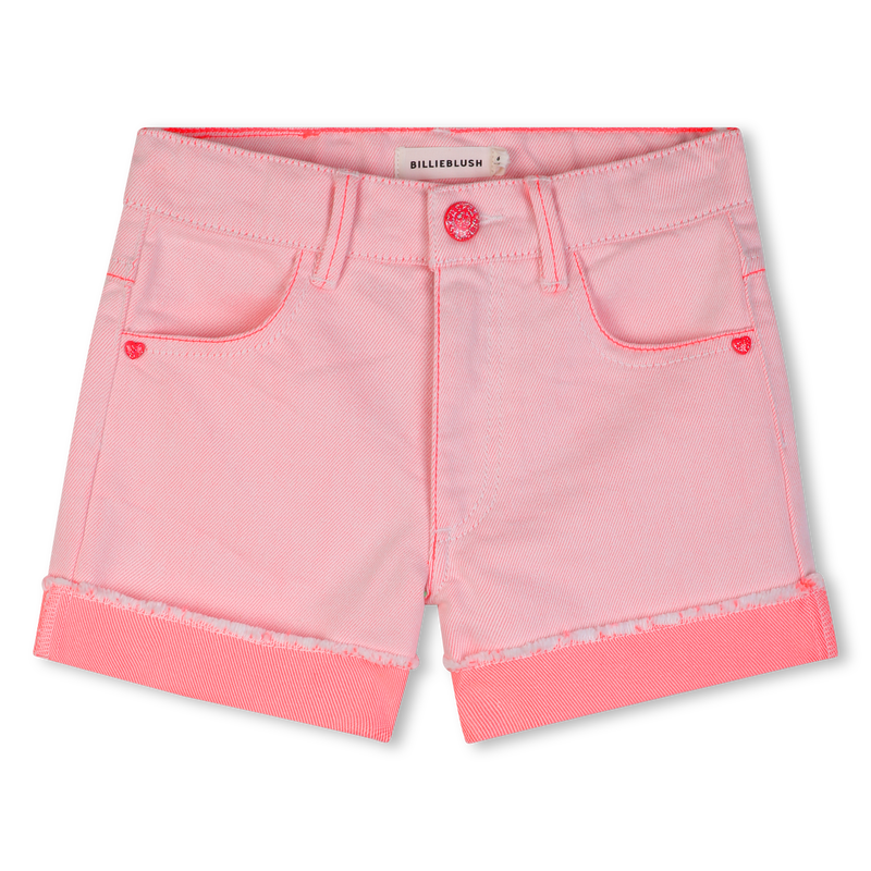 Billieblush Twill Pink Shorts