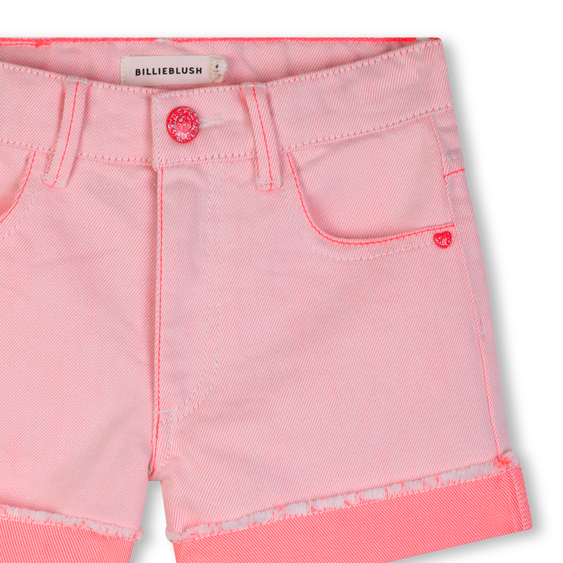 Billieblush Twill Pink Shorts